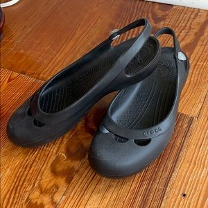 Brand new never worn croc closed toe sandal
